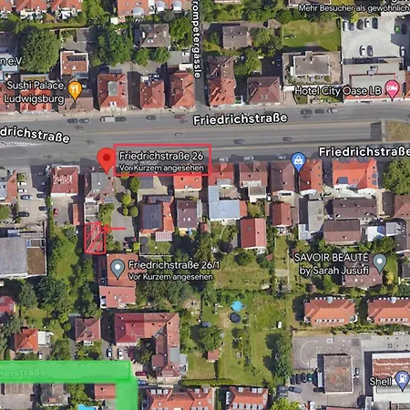 Ludwigshome - Zentrale Lage, Luxusbad, Workspace, Klima Apartment *